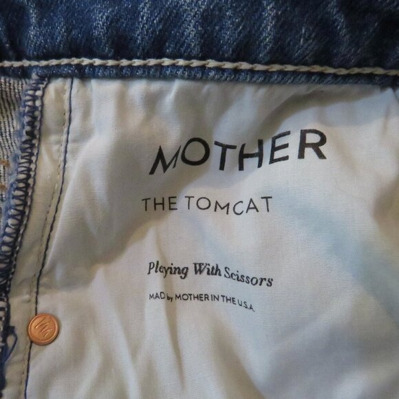 MOTHER SUPERIOR The Tomcat Jeans in Playing With Scissors - Size 24 - Picture 16 of 16